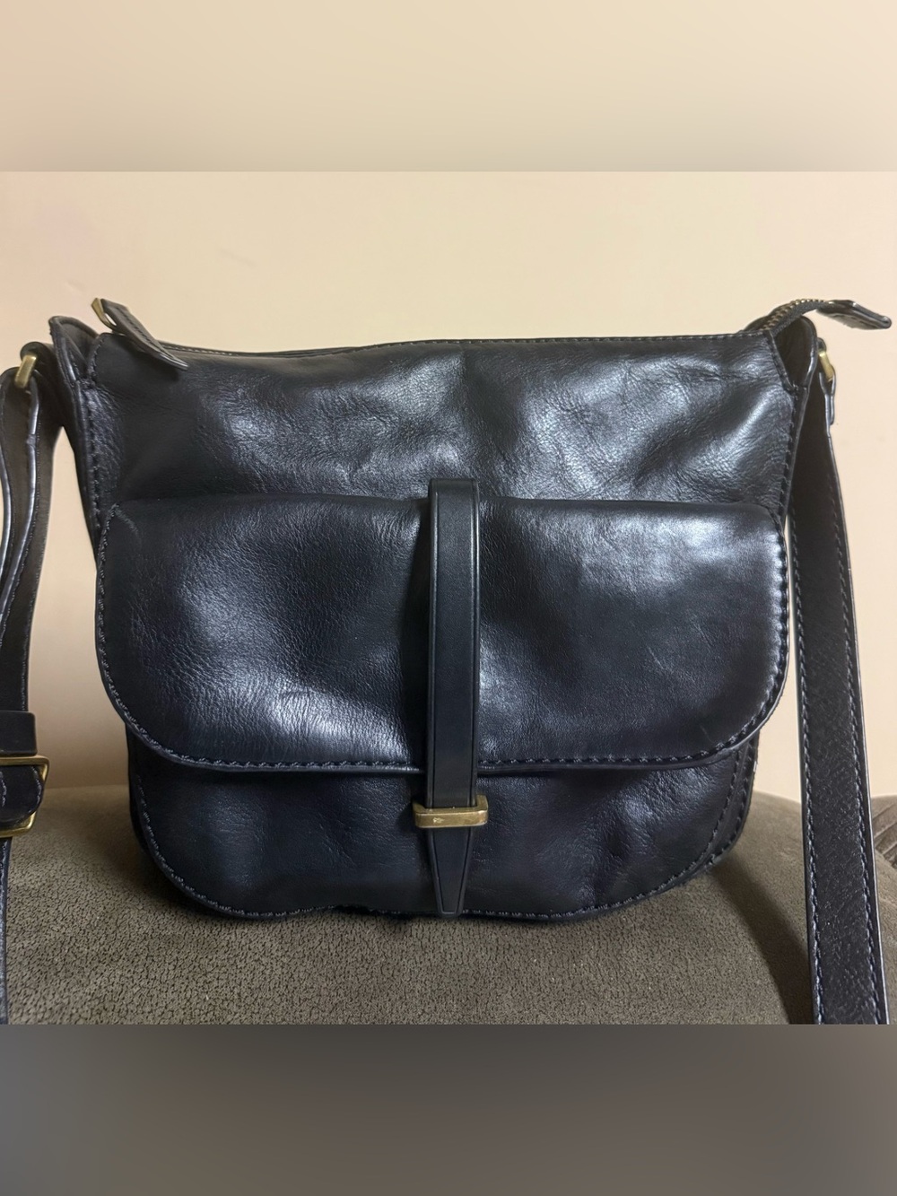 Fossil Ryder Leather Crossbody Bag